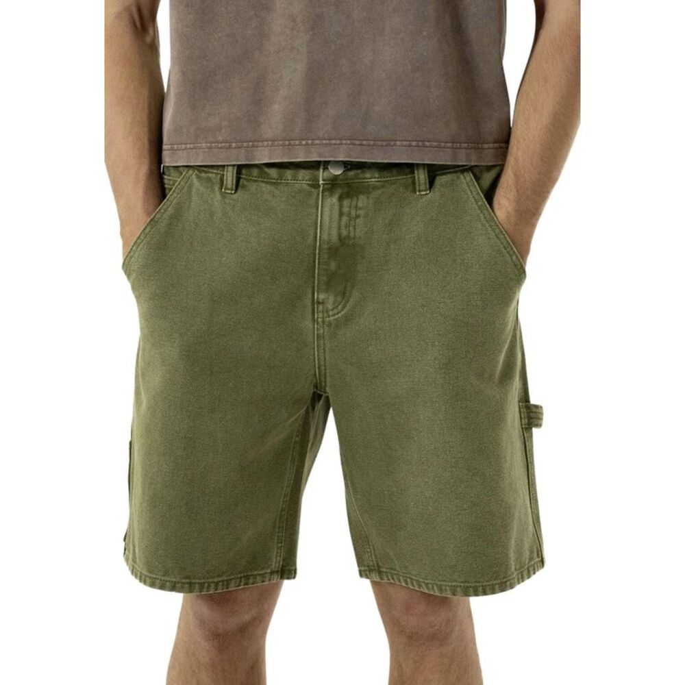 Wesc Mens Carpenter Shorts 34 Olivine - NWT